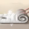 White 5cm,T 70190cm,Lash Bed Foam Topper for Massage Bed Memory Foam Massage Table Topper Spa Massage Table Pad & Face Elastic Bands Non-Slip-Lash Bed Cushion view 4