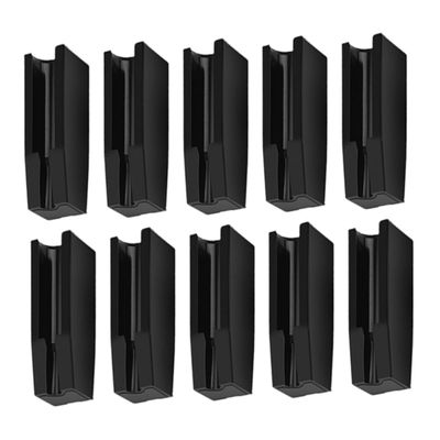 Happyyami 10pcs Eyebrow Pencil Sharpener Slot Pencil Cutter Auxiliary Trimmer for Women Makeup