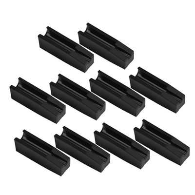 BESTYASH 10pcs Cosmetic Pencil Sharpener Slot Portable Makeup Pencil Slot for Eyebrow Cutting Duckbill Assistive Device