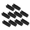 BESTYASH 10pcs Cosmetic Pencil Sharpener Slot Portable Makeup Pencil Slot for Eyebrow Cutting Duckbill Assistive Device view 1