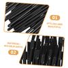 Beatifufu 200pcs Disposable Lipstick Makeup Brush Nylon Lip Brush for Women Portable Lip Applicator Makeup Tool for Gloss view 3