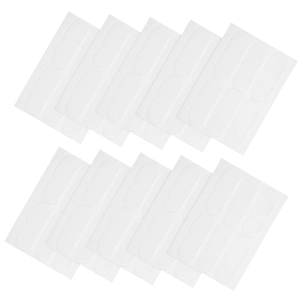 BAZEITFLOW 60pcs Transparent Ear Patches for Protruding Ears Invisible Fixing Stickers Accessories for Women for Social Events and Everyday Use