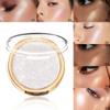 WDBAG Baked Highlighter Powder Palette,Sheer Pearls Shimmers Shades Face Highlighter Makeup,Highly Pigmented Makeup Palette view 2