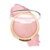 WDBAG Baked Highlighter Powder Palette,Sheer Pearls Shimmers Shades Face Highlighter Makeup,Highly Pigmented Makeup Palette view 4
