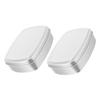 Happyyami 2pcs Refillable Aluminum Soap Containers Lid Travel Case for Cosmetics and Soap Storage Box Easy to Clean and for Home and Travel view 1
