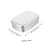 Happyyami 2pcs Refillable Aluminum Soap Containers Lid Travel Case for Cosmetics and Soap Storage Box Easy to Clean and for Home and Travel view 2