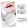 Happyyami 2pcs Refillable Aluminum Soap Containers Lid Travel Case for Cosmetics and Soap Storage Box Easy to Clean and for Home and Travel view 4