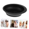 BAZEITFLOW Makeup Brush Silicone Brush Washer for Efficient Makeup Tool Cleansing Comfortable Cleaning Bowl Textured view 3