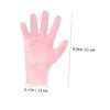 CALLARON 2pairs Exfoliating Gloves Moisturizing Hand Care Treatment Whitening Pink view 2