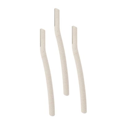 BESTYASH 3pcs Eyebrow Trimmer Set Razor Shaper Kit Made of Abs Stainless Steel Easy to Use Control