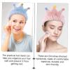 OATIPHO Girls' Hairband Set 3pcs Face Wash Headbands for Women Beach Headbands Random Color view 4