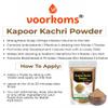 HER Premium Kapoor Kachri Powder Herbal Supplement for Hair Care & Scalp Health 100gm view 2
