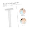Happyyami 10pcs Hair Removal Shaver for Women Men Hair Razor Disposable Razor Women Facial Remover Double Sided for Underarm Bikini Line Easy to Use view 3