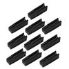 OATIPHO 10pcs Eyebrow Pencil Sharpener Slot Microblading Tool Cutting Duckbill Aid for Eye Makeup view 1
