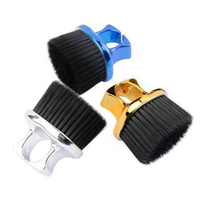 BESTYASH Beard Styling Brush Set 3pcs Barber Neck Duster Cleaning Brush for Men Powder Bristle for Neck Beard Grooming