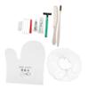 Anneome 1set Disposable Hotel Toiletries Disposable Toothbrushes Combs Care Kits Shower Caps Shoe Cloths and Random Colors and Homestay Supplies view 1