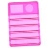 Healeved Nail Art Palette 5 Compartments Adjustable Nail Brush Holder Mixing Tray for Manicure Professionals and DIY Enthusiasts view 1