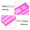 Healeved Nail Art Palette 5 Compartments Adjustable Nail Brush Holder Mixing Tray for Manicure Professionals and DIY Enthusiasts view 3