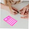 Healeved Nail Art Palette 5 Compartments Adjustable Nail Brush Holder Mixing Tray for Manicure Professionals and DIY Enthusiasts view 4