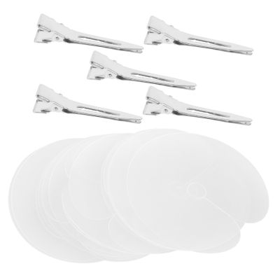 BIUDECO Hair Extension Tool Kit Heat Shield Guards Parting Tool Hair Glue Protector and Clips for Heat Protection and Easy Parting