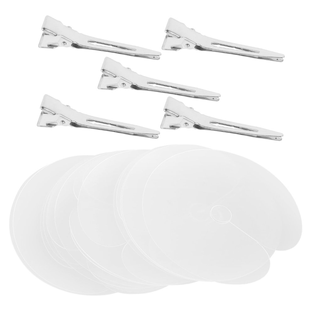 BIUDECO Hair Extension Tool Kit Heat Shield Guards Parting Tool Hair Glue Protector and Clips for Heat Protection and Easy Parting
