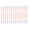 CALLARON 30PCS Dual-Ended Dead Skin Fork and Pusher Set Professional Manicure Cuticle Remover Tools for Nail Care Suitable for Home and Salon Use Random Color view 1