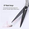 6 Inch Hairdresser Barber Hairdressing Shears Kit Steel Hair Cutting Thinning Texturizing Shears Set Black Grooming view 4