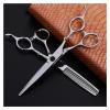 6.0 Inch High Knotted Hairdressing, Professional Hairdressing, Flat, Dental, Bangs Hair Cutting Shears view 2