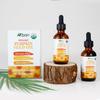 AKBAN Pumpkin Seed Oil for Hair Growth, 100% Pure Natural Cold Pressed Organic, Moisturizing & Nourishing Dry Damaged Hair & Scalp, for Skin Care, Hair Care, Body Massage, 2 fl oz + 2 fl oz view 2