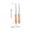 BRIGHTFUFU 2pcs Stainless Steel Shaving Tool Holder Hair Cutter Tool Pig Hair Shaving Blades Clip Home Accessories view 2