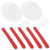 CALLARON 20bags Disposable Facial Pads Nail Files of Makeup Removal Swabs Lightweight Portable for Daily Cleansing and Travel Multi-functional Beauty Care Tools view 1