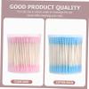 BESTYASH Double-Head Cotton Swabs 400 Count Makeup Cleaning Swabs Pointed Tips for Beauty and Ear Cleaning Disposable Dual-Ended Cotton Buds view 3