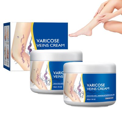 Balekotty Varicose Veins Cream for Legs, Skin Cream for Legs, Moisturizing Leg Creams 50g/1.76fl.oz (2PCS)