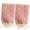 BESTYASH Body Exfoliator Bath Mittens 2 Pack Spa Cell Mittens Shower Gloves Brush for Men Women view 4