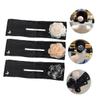PartyKindom 3pcs Flower Hair Bun Maker Lazy Hair Bun Shaper for Women Girls Styling Tool view 3