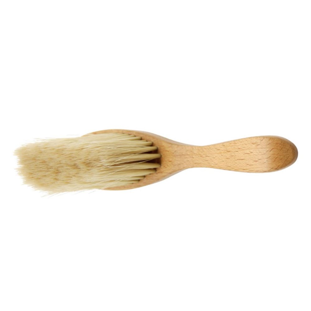 Ipetboom Barber Hair Cutting Brush Barber Neck Duster Hairdressing Tool Hair Removal Brush