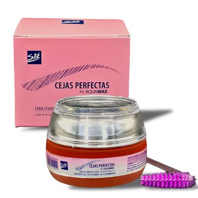 SLIK Perfect Brows Wax 0.5oz  Clear Eyebrow Styling Gel for Long-Lasting Hold, Water-Based Formula for Natural Look and Sets, Shapes & Defines All Brow Types