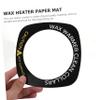 OATIPHO 50pcs Unhairing Wax Warmer Paper Pads Hair Removal Wax Machine Ring Stain Resistant Mat view 3