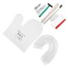 Ipetboom 1set Disposable Hotel Toiletries Kit Random Color Toothbrush Hair Comb Shaving Shower Cap and Cleaning Cloth Supplies for Guests Hotels and Guesthouses view 1