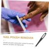 Baluue Stainless Steel Nail Cuticle Remover Pusher Tool for Gel Polish Professional Manicure Instrument for Fingernails Toenails Easy to Use for Home Salon view 4