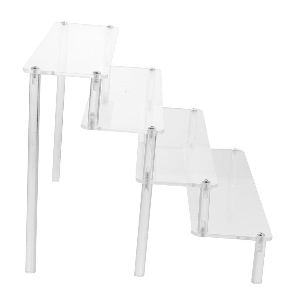 Healeved Acrylic Display Rack Capacity Cosmetic Rack Makeup Storage Holder Multi-layer Lipstick