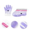 PartyKindom 2pairs Lavender Paraffin Wax Therapy Kit for Hand and Feet Care Professional Cover for Nourishing Skin for Home Use and Beauty Salons view 2