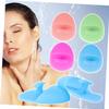 Ipetboom 2pcs Silicone Face Facial Cleansing Brush Pore Scrubbing for Treatment Cleansing Exfoliating Tool view 2