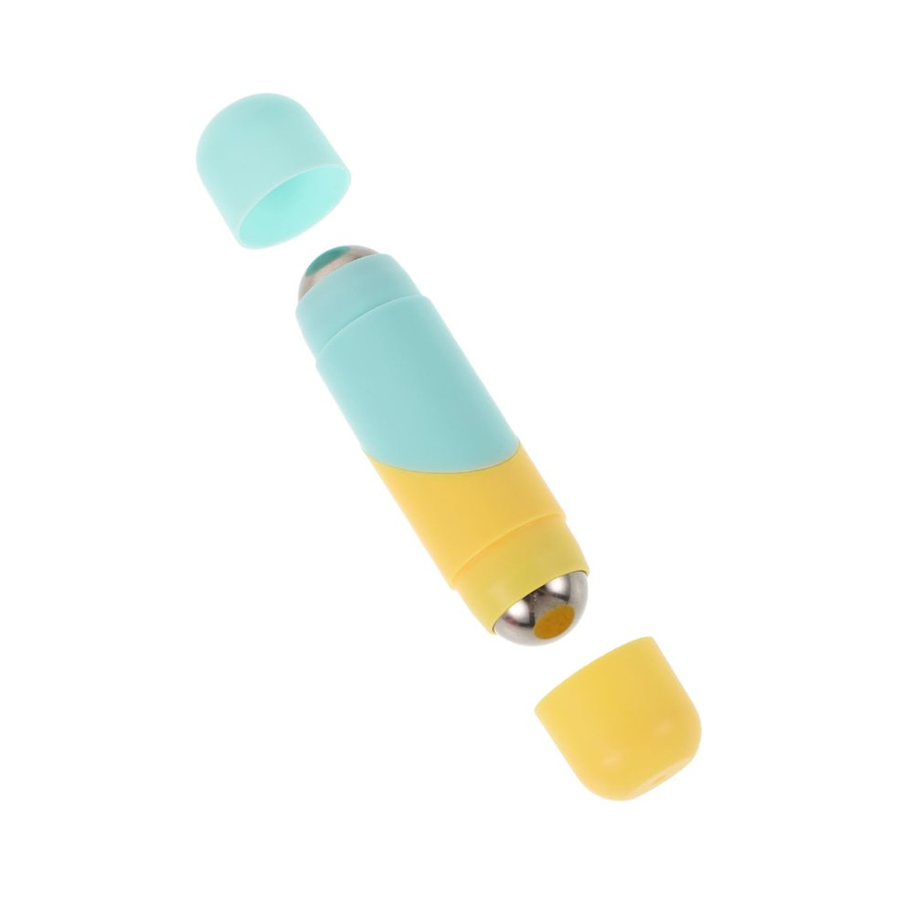 Healeved Mini Heart Dual Facial Massage Roller Compact Heart-shaped Roller for and Face Massage Portable Design for Home Office Travel Use