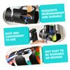 Baluue Beard Razor Organizer Shaving Razor Holder Wall Mount Holder Easy Nail-free Install view 2