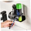 Baluue Beard Razor Organizer Shaving Razor Holder Wall Mount Holder Easy Nail-free Install view 3
