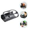 Baluue Beard Razor Organizer Shaving Razor Holder Wall Mount Holder Easy Nail-free Install view 4