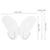 Beatifufu Professional Makeup Palette Foundation Mixing Tray Acrylic Butterfly Palette Makeup Artist Essential view 2