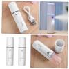 Ipetboom 2pcs Nano Mist Sprayer and Face Steamer Multifunctional Facial Hydrator for Skin Moistening and Refreshing for Daily Skincare and Makeup Setting White view 3