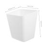 KALLORY 2pcs Material Hanging Storage Baskets for Rolling Cart Wall-mounted Small Box for Beauty Supplies Bathroom Storage Containers view 2